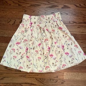 Floral skirt, size 36